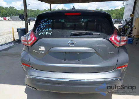 2017 Nissan Murano S from USA, damaged, VIN 5N1AZ2MH8HN128440